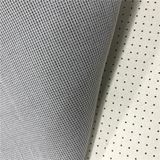 Dot Perforation on suede fabric