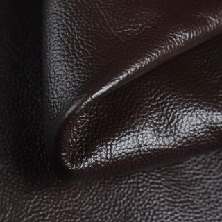 Dollar shine embossed genuine leather