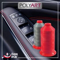 Polyart Sewing Threads for automotive leather stitching